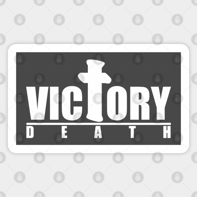 Victory Over Death Sticker by AlstonArt